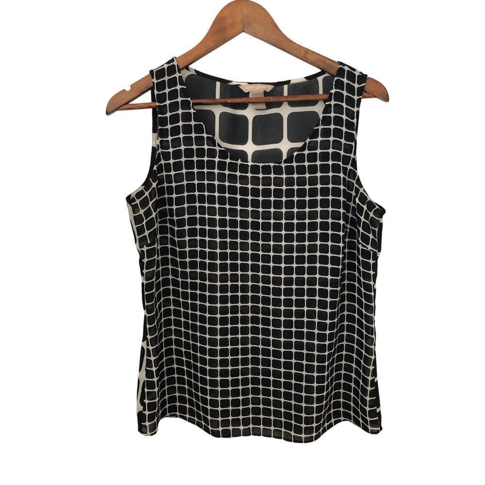 Banana Republic sheer tank top M